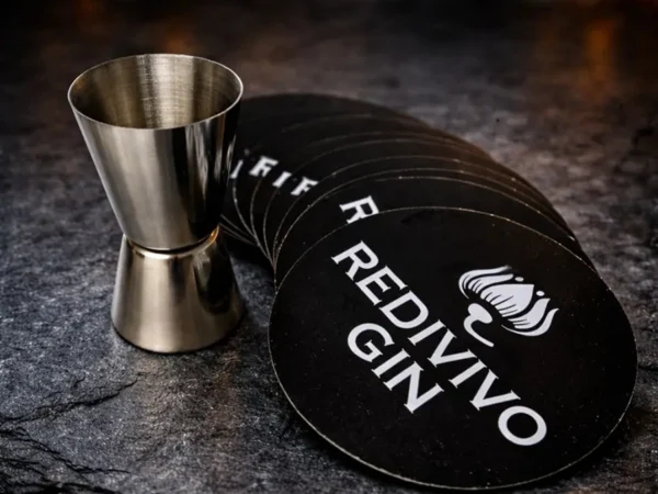 jigger + sottobicchieri