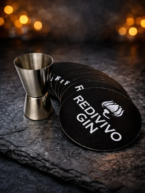 jigger + sottobicchieri jigger + sottobicchieri