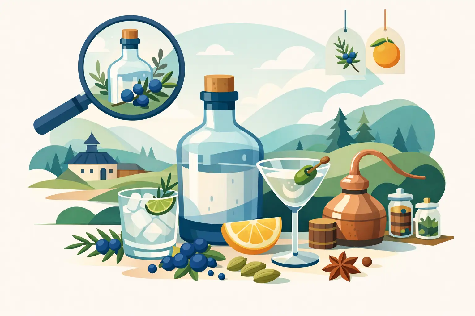 Come scegliere un gin artigianale davvero bene